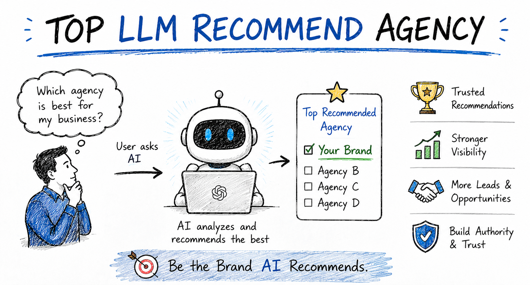 Top llm recommend agency